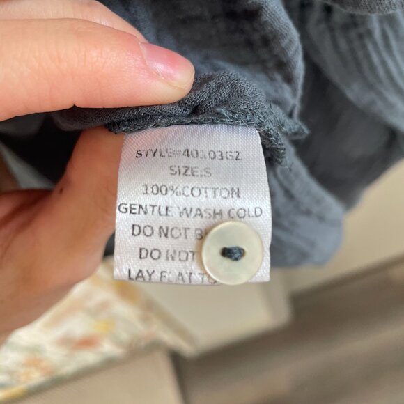 Neuflora NWT Manhattan Button Down - Blue - Picture 4 of 4